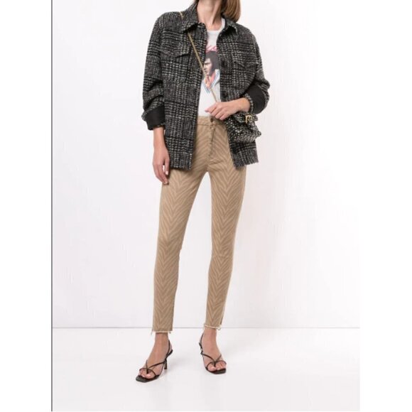 💕MOTHER💕 The Looker Ankle Fray ~ Sweet Stripes - Picture 6 of 16